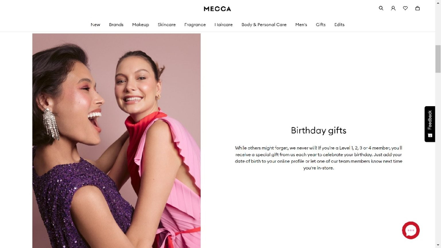 Birthday Freebies Receive A Birthday Gift From Mecca